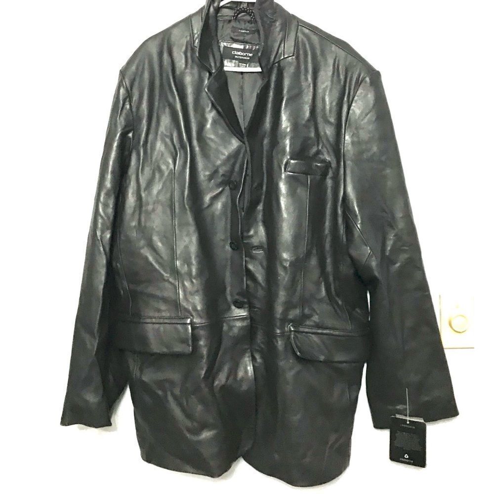 Men’s NWT Lambskin Leather Jacket